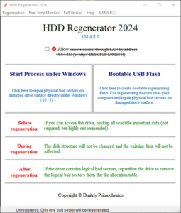 HDD Regenerator Crack 20.24.0.0 & Serial Number Portable